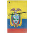Ecuador Flag Distressed PS5 Slim Digital Edition Console Skin